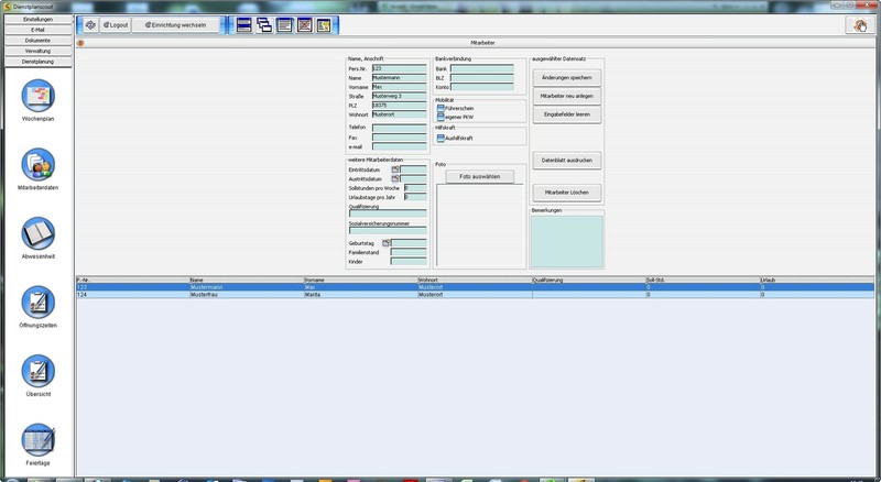 Office Workforce Planning, Software Roster Scout Office, Roster, Workforce Planner gallery