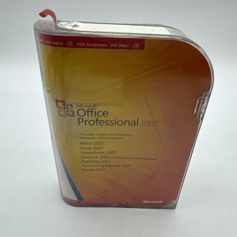 Microsoft Office Professional 2007 Upgrade with Product Key