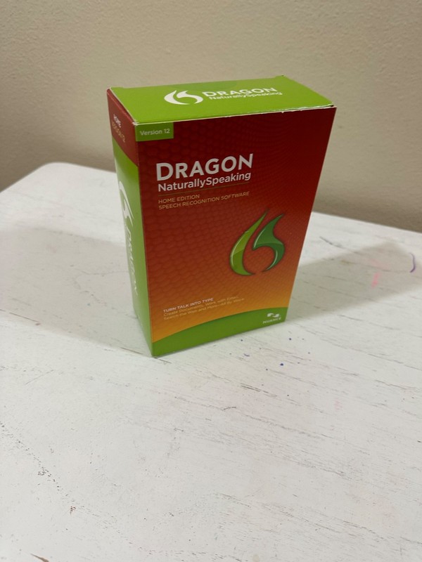 Nuance Dragon Naturally Speaking 12 Home K409A-G00-12.0 NEW Opened Box gallery