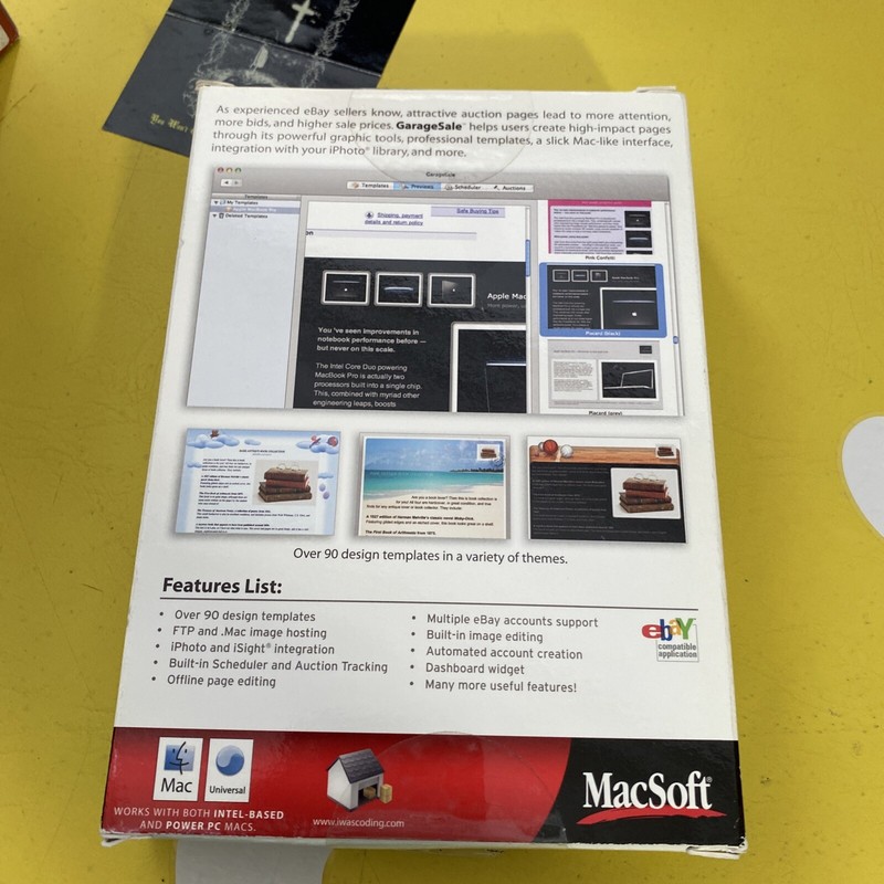 GarageSale - PC eBay seller tool for Mac BRAND NEW Garage Sale Vintage gallery