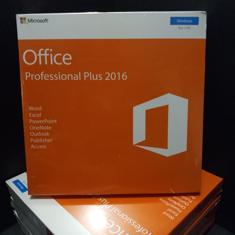 Microsoft Office Pro Plus 2016 NEW SEALED Genuine Key Physical DVD Fast Shipping gallery