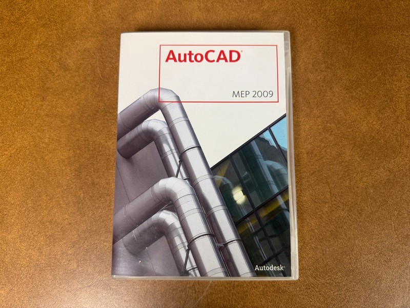 AutoDesk AutoCAD MEP 2009 Software Disc