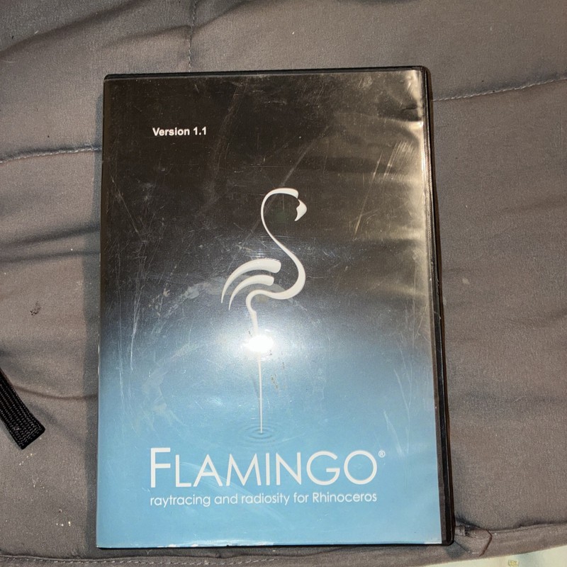 Rhinoceros Flamingo 1.1 Raytracing And Radiosity for Windows w/ CD Key