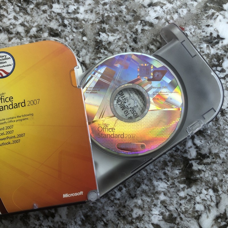 Microsoft Office Standard 2007 Military Appreciation Edition Word Excel Etc. 2/3 gallery