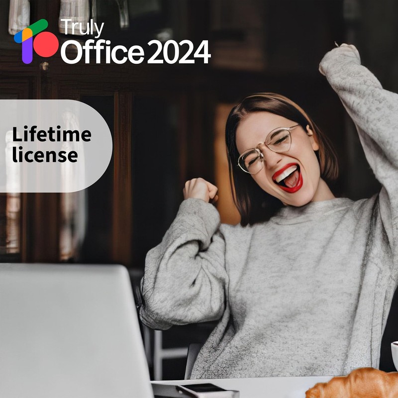 TrulyOffice 2024 Family Lifetime License for Windows | 4 in 1 All Access gallery
