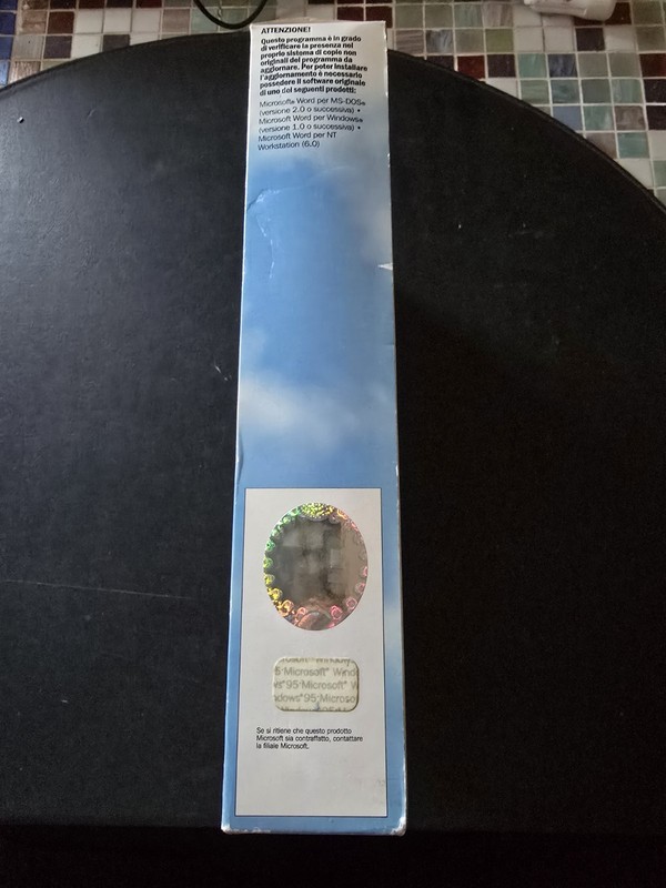 Microsoft MS Word for Windows 95 & NT Upgrade 3.5" Floppy Disks Vintage Sealed! gallery