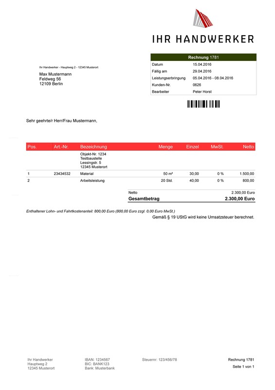 Craftsman invoice program invoice software network solution 10 PC server client gallery
