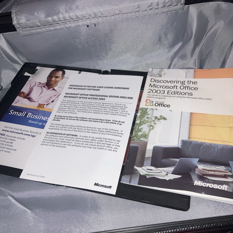 Microsoft Office Professional Edition 2003 w/ Product key Info gallery