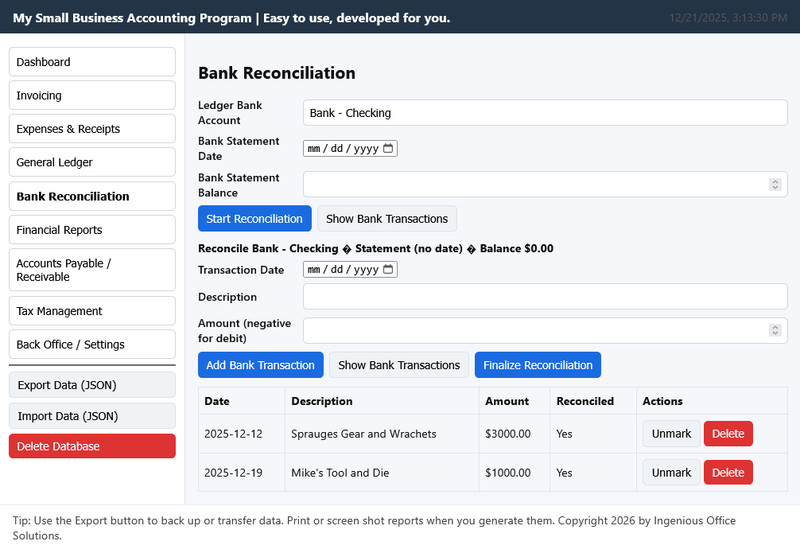 My Small Business Accounting Program Any PC, UNIVERSAL OS, FULL VERSION, CD-r gallery