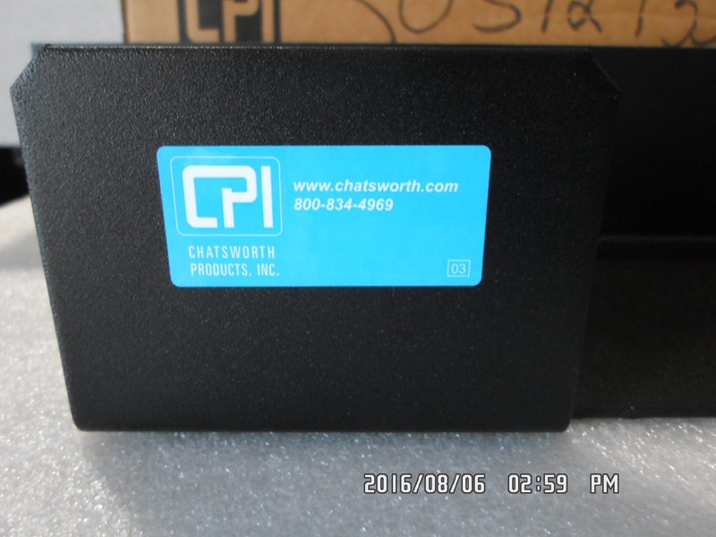 CPI CHASTWORTH 13183-719 JUMPER TRAY UPPER 19"X6" D BLACK NEW OPEN BOX gallery