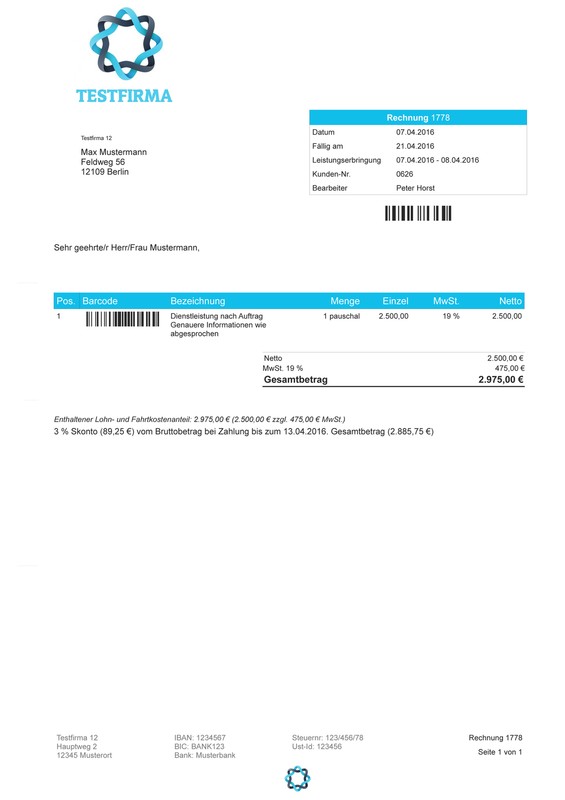 Invoice Program for Dealers, Craftsmen, Service Providers, Retailers, eBay Trade gallery