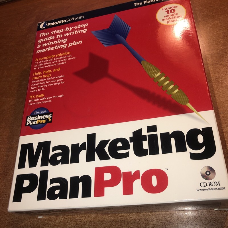 marketing PLAN PRO 4.0 -New( Open Box)