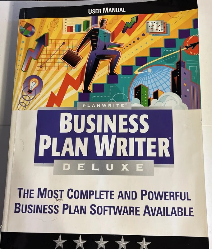 PLANWRITE BUSINESS PLAN WRITER DELUXE. 520 Pages PB & CD 2000. Book Is Clean. de
