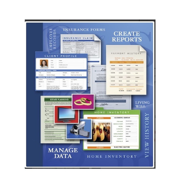 Avanquest My Database Home & Business Software Windows, XP, VIsta, 7, 8 or 10 gallery