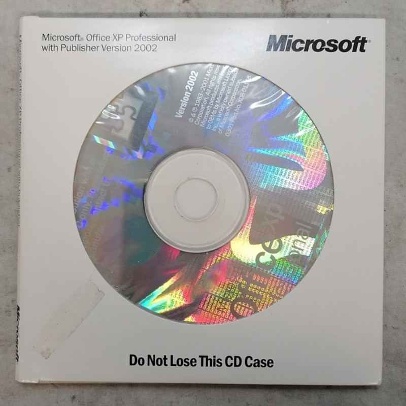 Microsoft Office XP Profesional with Publisher Version 2002