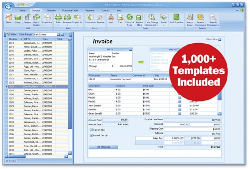 Avanquest 2026 My Invoices Estimates Deluxe 10, Discs, Windows 11, Description gallery