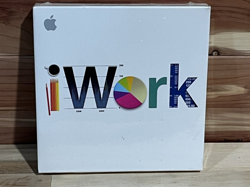 Awesome 2009 Apple iWork Retail V9.0.3 MB942Z/A New Sealed PC Software