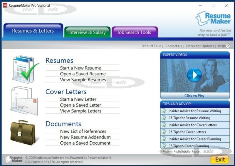 Resume Maker Professional 16 PC Windows New CD-ROM gallery