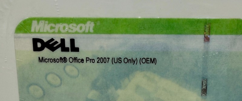 Microsoft Office 2007 Professional Dell OEM BRAND NEW/SEALED w/ Product Key gallery