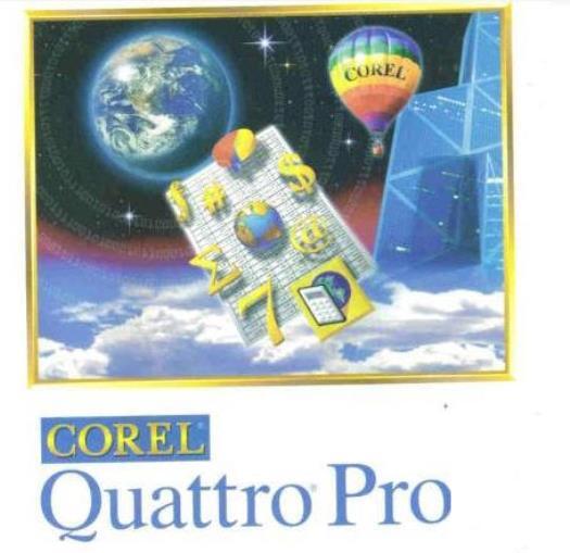 Quattro Pro 8 PC CD spreadsheet formulas equations business data math program!