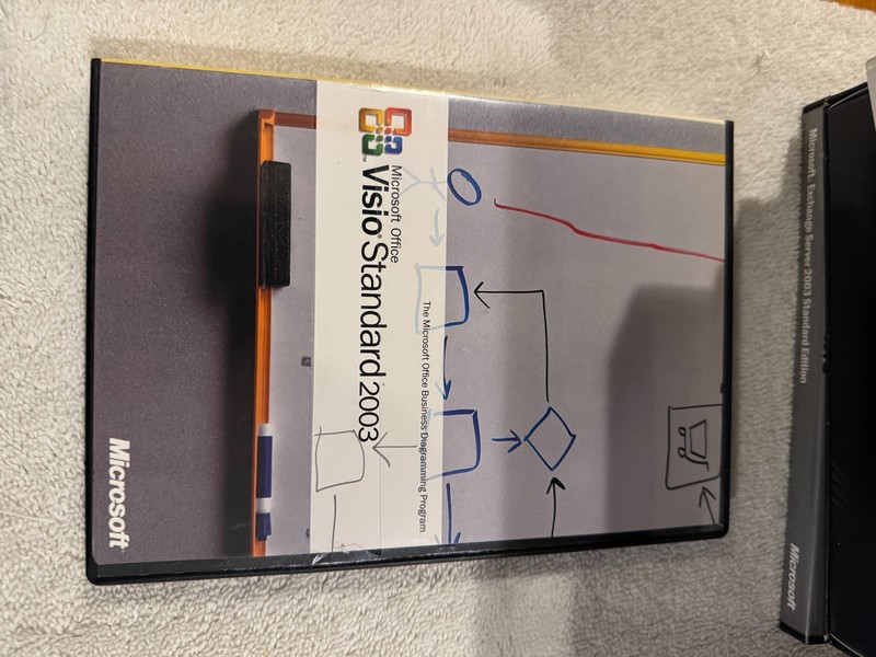 Microsoft Office Visio Standard 2003 – VERY GOOD CONDITION W/SERIAL #