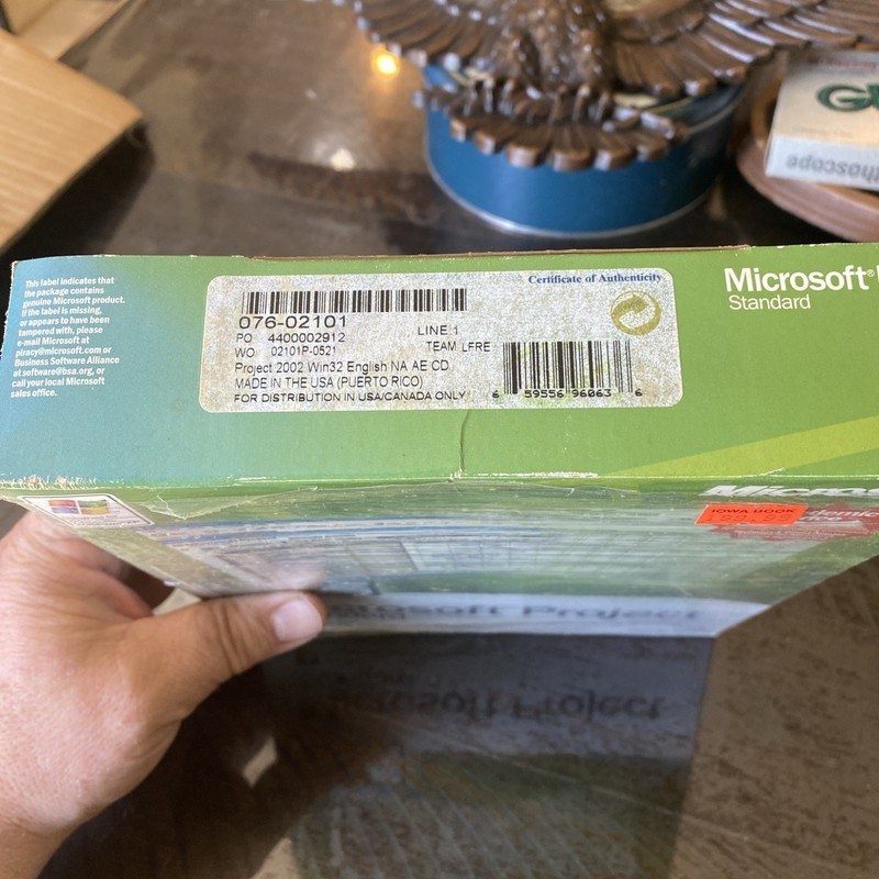 Microsoft Project Standard 2002 - Complete Package - Sealed gallery