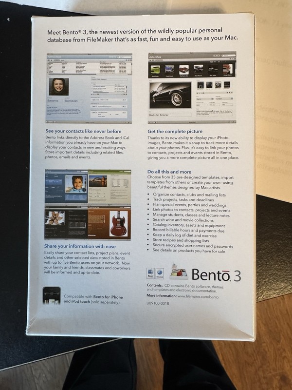 Bento 3 FileMaker gallery