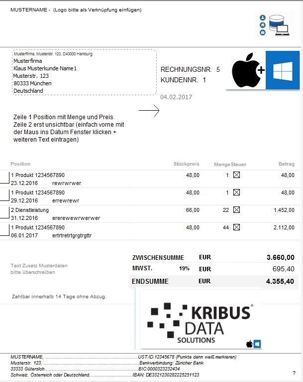 WEB Cloud Unindependent Invoice Software Invoice Program Software App Windows Mac gallery