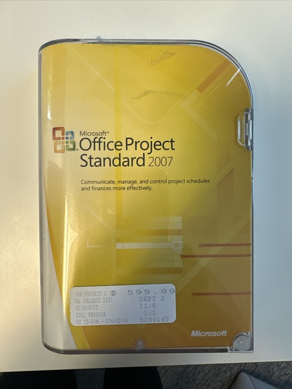 Microsoft Office Project Standard 2007 With Key