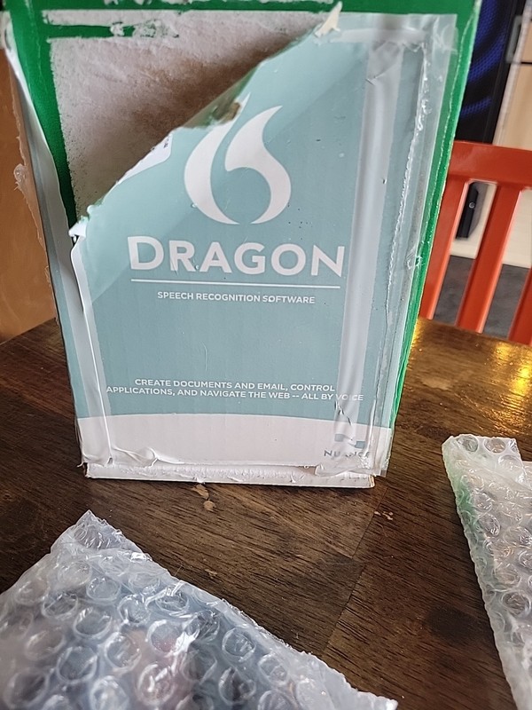 Dragon Naturally Speaking 12 Home Software w/Headset Microphone & USB Nuance Z gallery