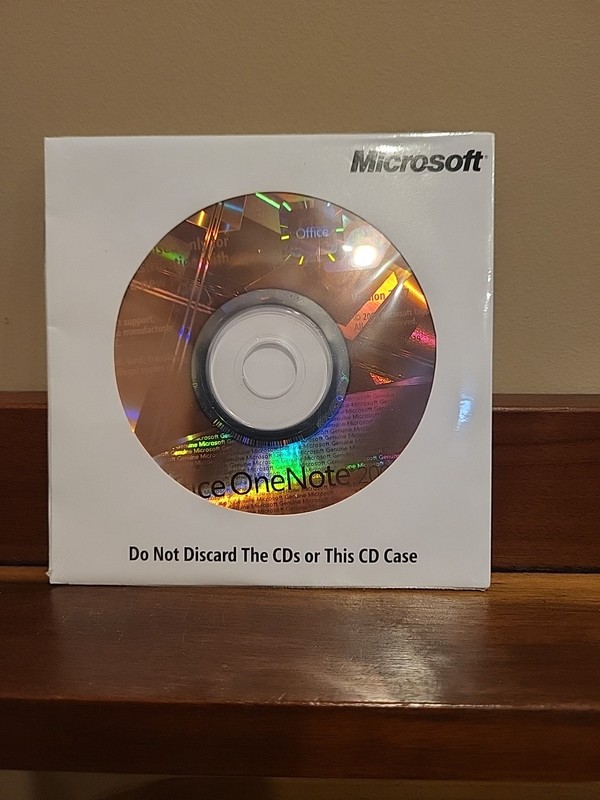 MICROSOFT OFFICE ONE NOTE 2007 New Sealed With Product Key gallery