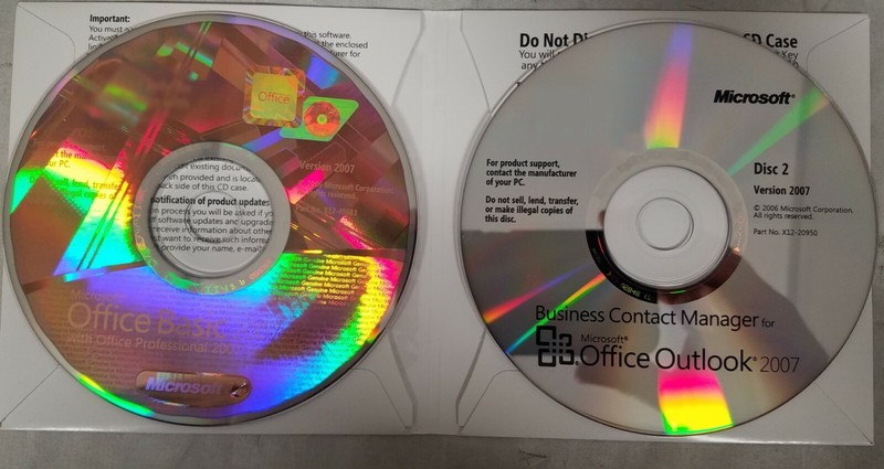 Microsoft Office Basic 2007 & Outlook 2007 w/Business Contact Manager