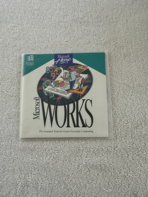 Microsoft Works • Multimedia Edition • Version 3.0 • CD for Windows 1994