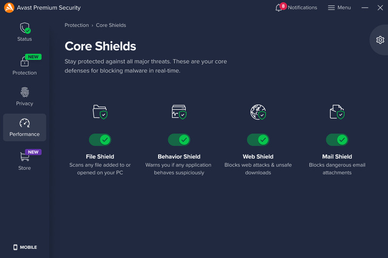 Avast Premium Security Multi-Devices 10 Devices 1 Year - 5 Minute EMAIL Delivery gallery