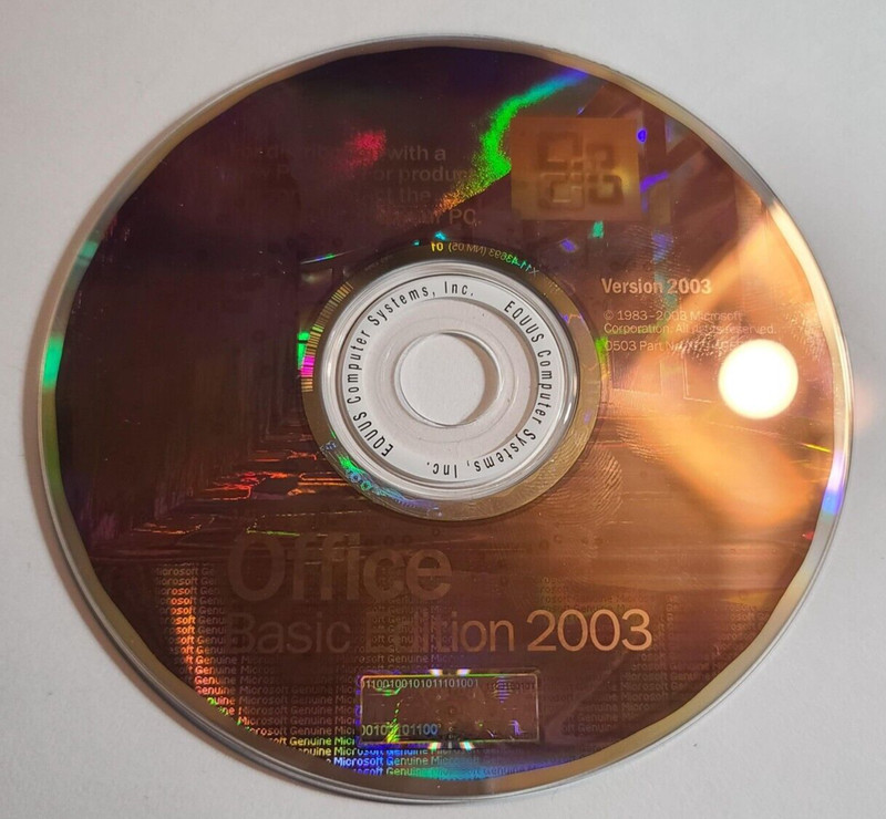 Microsoft Office Basic Edition 2003/CD With Activation Code/Nobilis gallery