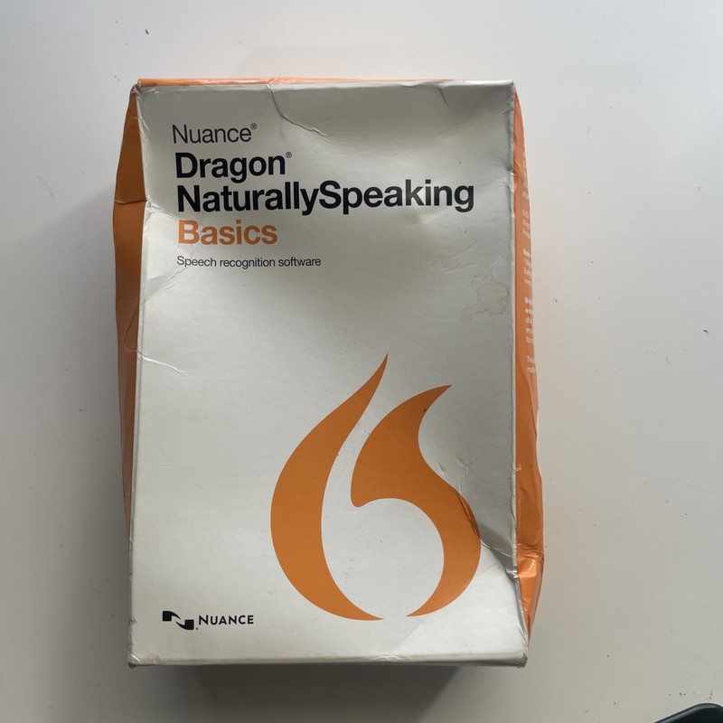 Nuance Dragon NaturallySpeaking 13 Basics Software New