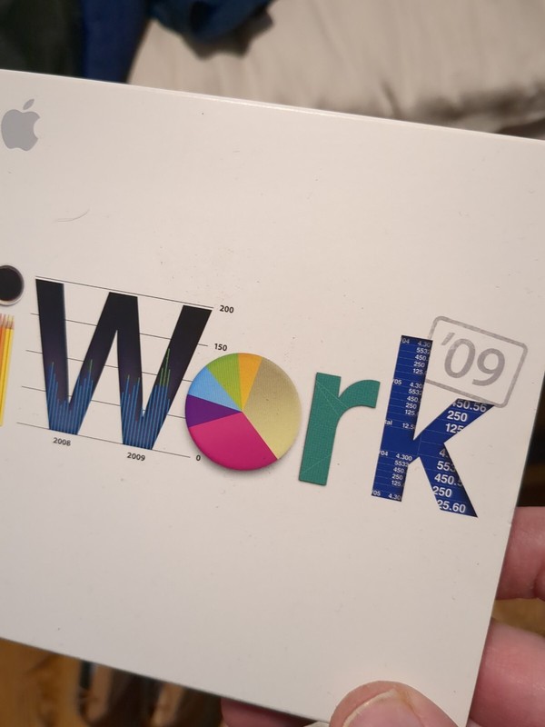 Apple iWork ’09 Full Version for Mac MB942Z/A