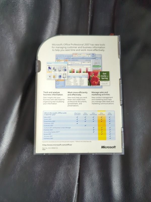 Microsoft Office Professional 2007 - Upgrade gallery
