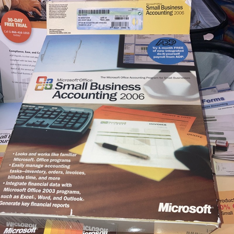 Microsoft Office Small Business Accounting 2006