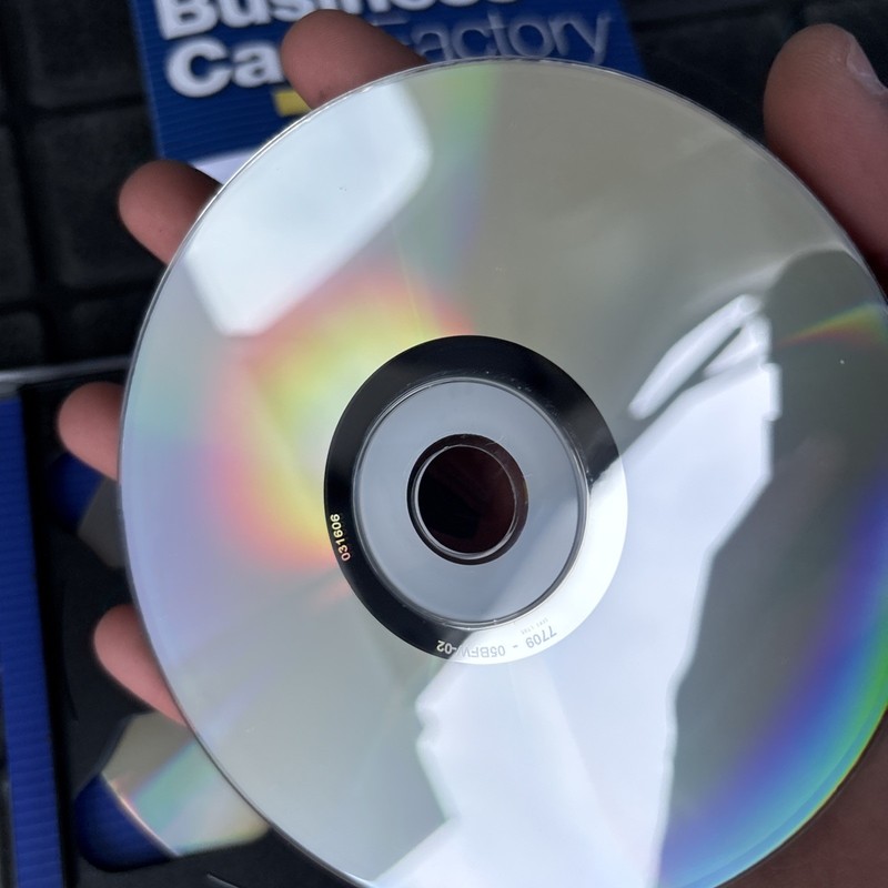 Business Card Factory Deluxe 3.0 w Manual and Both CD-ROMs Very Good Shape! 1999 gallery