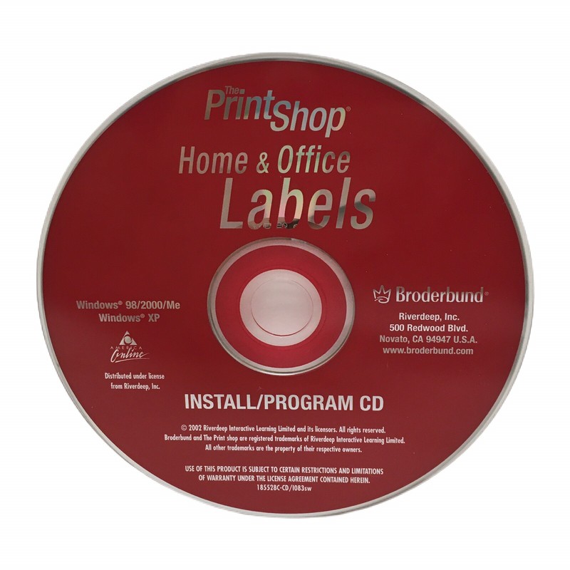 PrintShop Home & Office Labels PC CD-ROM
