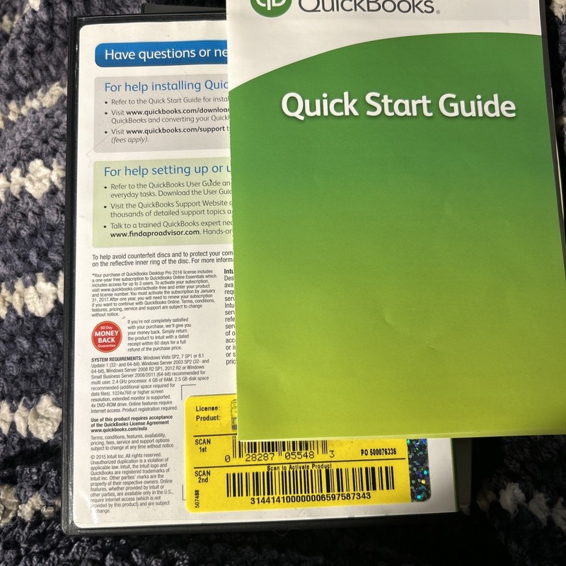 Quickbooks Desktop Pro 2016 Windows Accounting Retail NO SUBSCRIPTION TESTED gallery