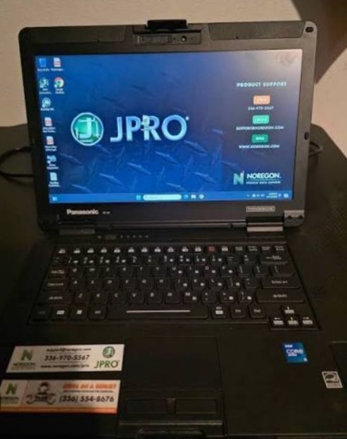 Panasonic Diagnostic Computer With Preinstalled programs. Windows 11.