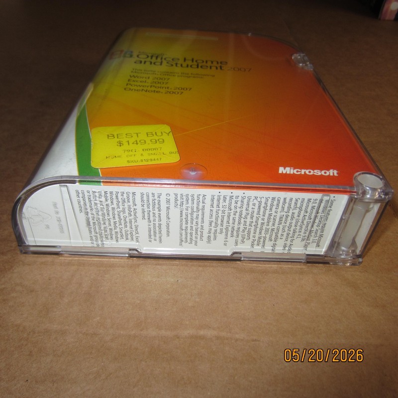 Microsoft Office Home and Student 2007 w/ Key Word Excel Powerpoint OneNote gallery
