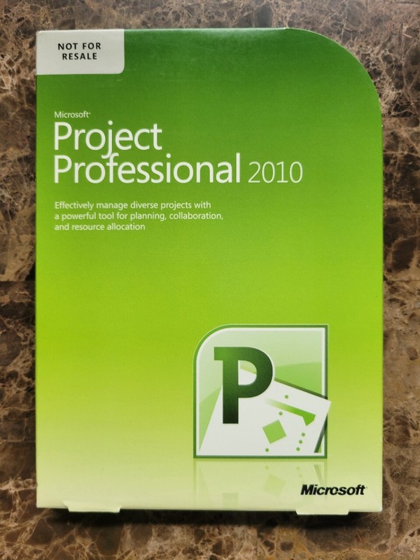 Genuine Microsoft Project Professional 2010 Full Version