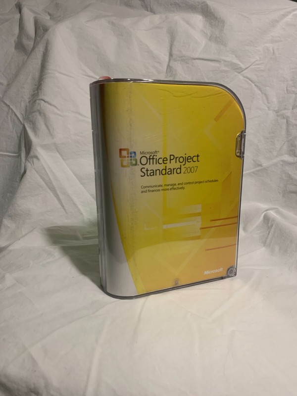 FACTORY SEALED NEW Microsoft Office Project Standard 2007, SKU 076-03745, Full