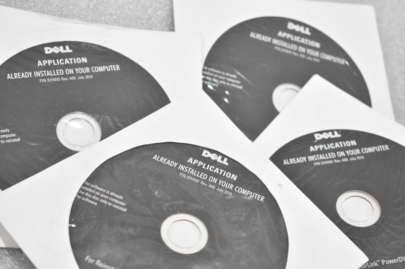 DELL 3VHW0 OFPGC7 REV A00 APPLICATION REINSTALLING CYBERLINK DVD 9.5 (LOT OF 4) gallery