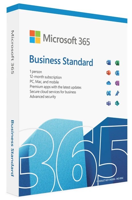 SEALED - Microsoft 365 Office Business Standard 12-Month Premium Apps 1TB Cloud