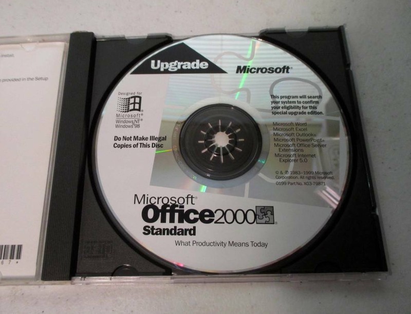 Microsoft Office 2000 Standard Upgrade Disk - Upgrade - Windows gallery