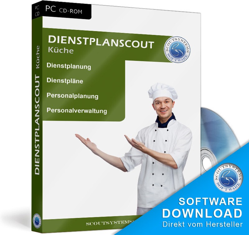 Küchen,Großküchen Personal-Planung,Dienstplanscout,Einsatz EDV Software Programm